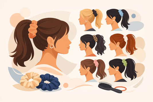 7 Looks mit Scrunchie für Pferdeschwanz-Styling
