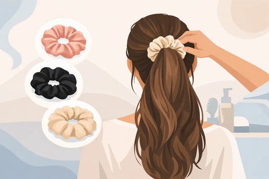 Welcher Scrunchie bei Extensions passt?