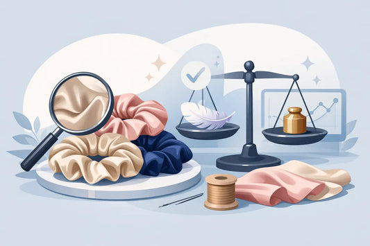 Satinscrunchie-Material im Test: Was zählt?