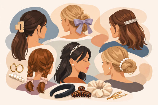 Welche Haaraccessoires im Trend sind: 6 Looks