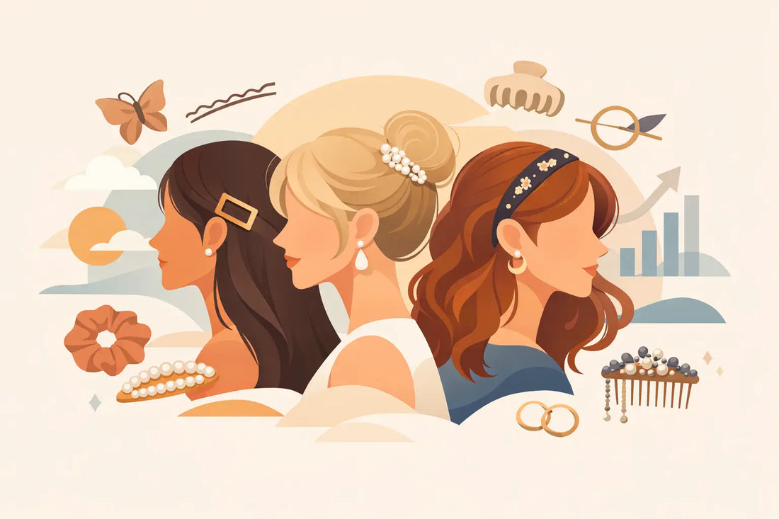 Haaraccessoires Trends 2026, die jetzt zählen