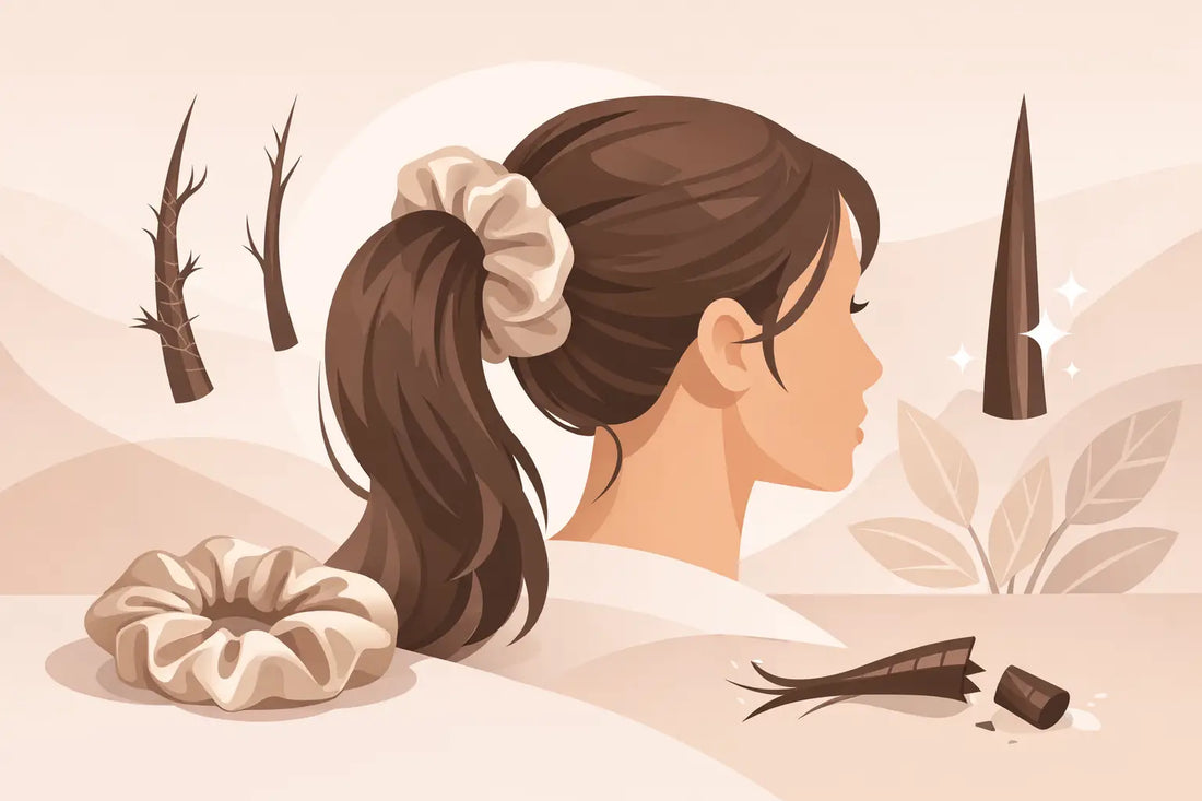 Satin Scrunchie gegen Haarbruch - lohnt es sich?