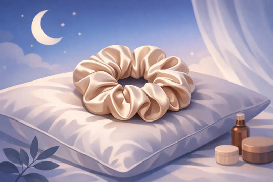 Satin Scrunchie für nachts - lohnt es sich?