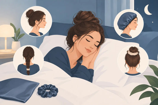 Leitfaden für haarfreundliche Nachtfrisuren