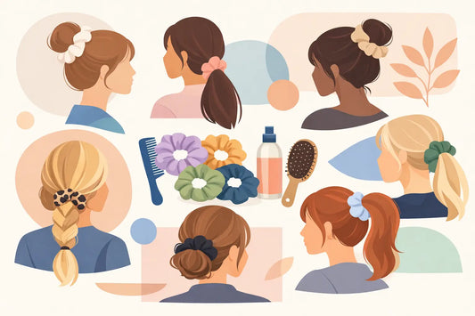 Scrunchie Frisuren Alltag - 8 stilvolle Ideen