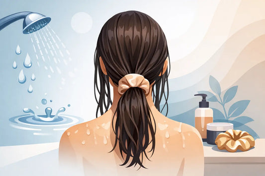 Satinhaargummi bei nassem Haar - sinnvoll?