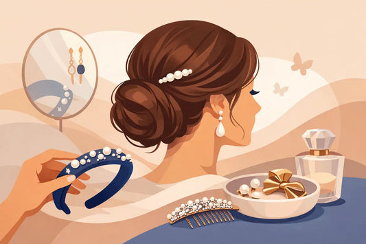 Haaraccessoires elegant kombinieren leicht gemacht
