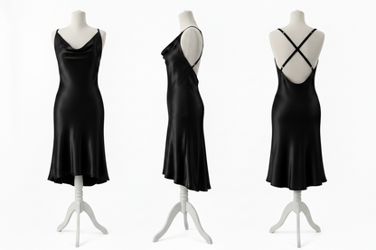 Dream Dress Satin-Midikleid – weitere Produktansicht